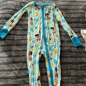 Little Sleepies Moana zippy